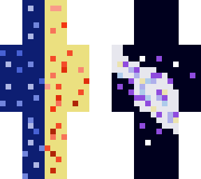 sun and moon back galaxy