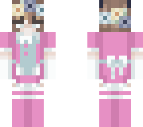 uwu maid pink