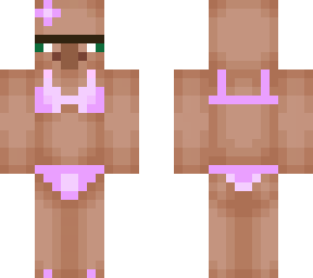 villager in a bikini *light purple*