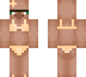 villager in a bikini *orange*