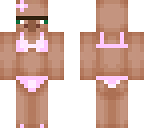 villager in a bikini *pink*