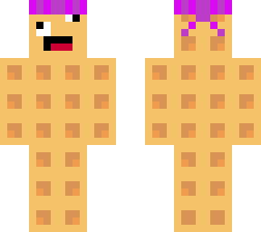 waffle with waves