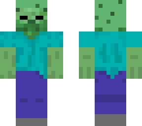 zombie with barely any hair!
