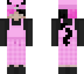 ~black and pink demon boy~