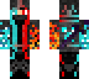 (edited) fire and ice netherite sword assasin