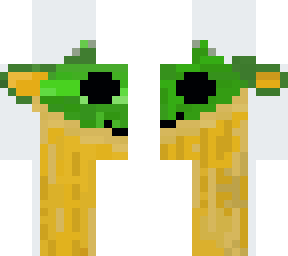 baby yoda pixel art