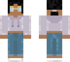 black girl with glasses