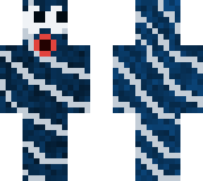 blue wraps guy