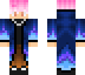 boy with fire jacket (blue version)