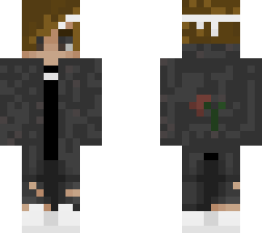 boy with long coat