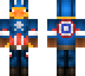 captain america duck