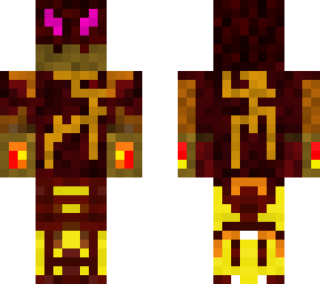 chained lava golem