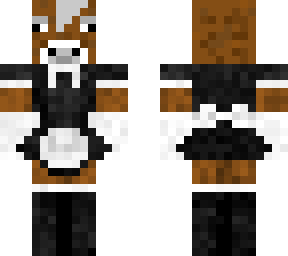 cow maid outfit