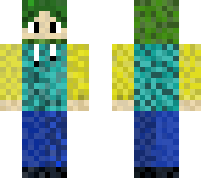 creeper pattern rainbow boy