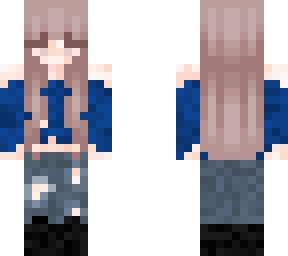 cute off the shoulder top. my first skin i spent an hour on. :)