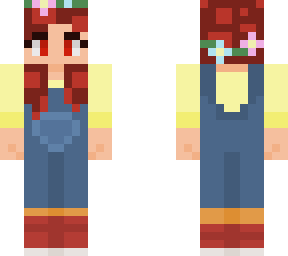 cute overall girl