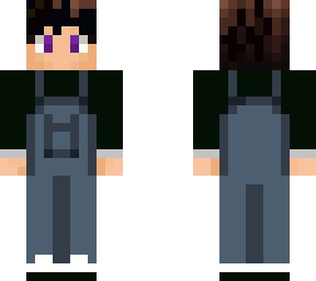 darkgrey overalls ...