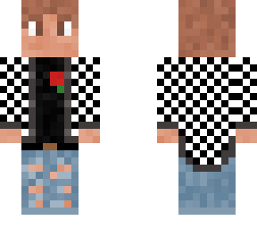 fashion guy with rose and flannel slim