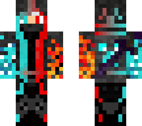fire and ice netherite sword assasin