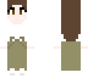 girl with white crop top and green jeans