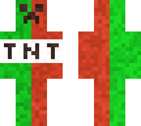 half creeper half tnt