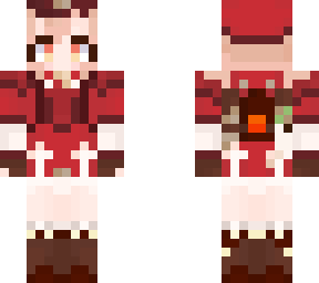 Yae Miko Genshin Impact Minecraft Skin