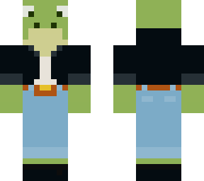 leather jacket frog