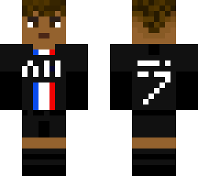 mbappe con pelo