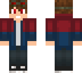 nicho's blue-red jacket
