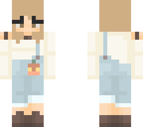 nihachu in dungarees