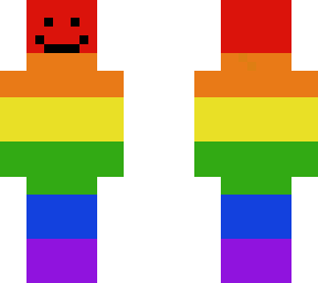 pride flag skin