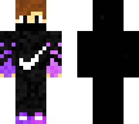 purple + pink nike boy