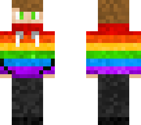 rainbow skin