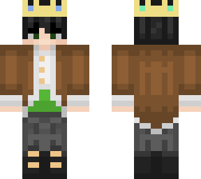 recolored technoblade skin (human version)