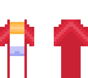 red and orange outfit base