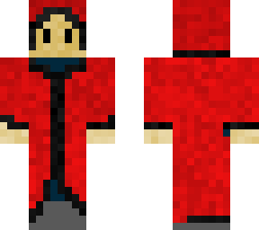 red cloaked warrior