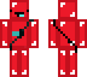 red skeppy with diamond sword