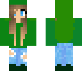 teen with a creeper hoodie