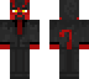 tiefling/devil black suit
