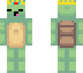 turtle with a crown