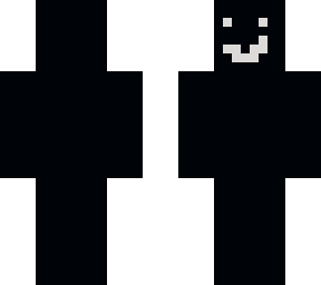 white black face