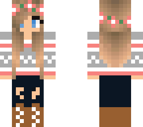 winter girl  (pink)