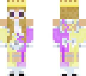 yellow and purple maid