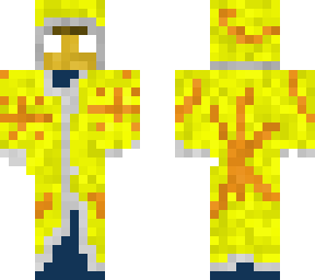 yellow cloaked warrior