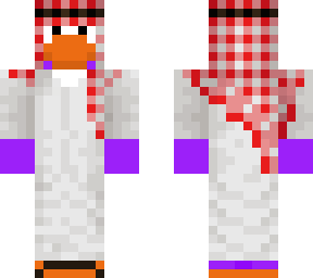 'allah penguin purple