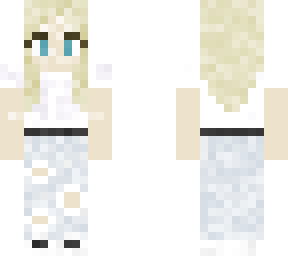 basic blonde girl