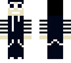 black white skin