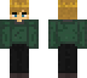 blonde guy crown