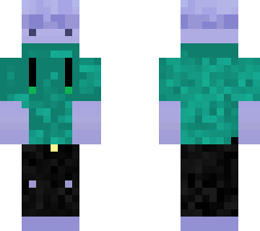 bloop with green shirt