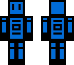 blue and black